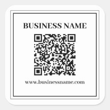 Crea un código QR escaneable | Blanco y negro