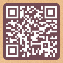 Pegatina Cuadrada Crear código QR personalizado para el sitio web de