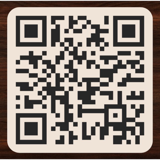 Pegatina Cuadrada Crear sitio web personalizado para pequeñas empres (Create Custom Small Business Website Scan QR Code Square Sticker)