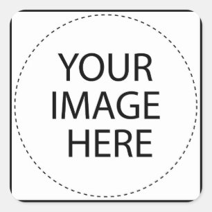 PEGATINA CUADRADA CREAR SU PROPIO PERSONALIZADO