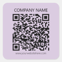 Crear un código QR | Violeta Lavanda Pálido