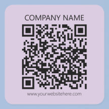 Crear un código QR | Violeta Lavanda Pálido