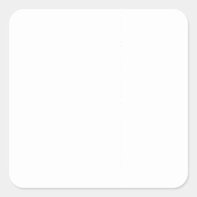 Pegatina Cuadrada Create Your Own (Anverso)