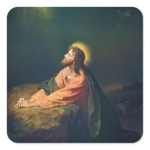 Cristo en el Huerto de Getsemaní Pintura Cristiana