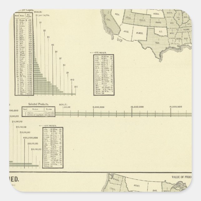 Pegatina Cuadrada Cuero (Anverso)