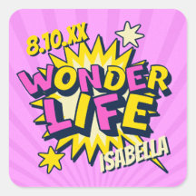 Cumpleaños del cómic personalizado