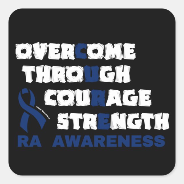 PEGATINA CUADRADA CURE...RA (Anverso)