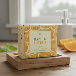 Pegatina Cuadrada Custom Business Sticker for Handmade Soap