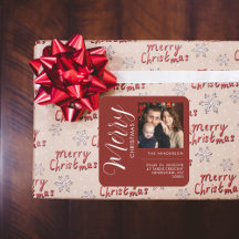 Custom Holiday Return Address Label Add Your PHOTO