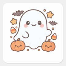 Cute Halloween Fantasma Clipart, Fun y Cute Spooky
