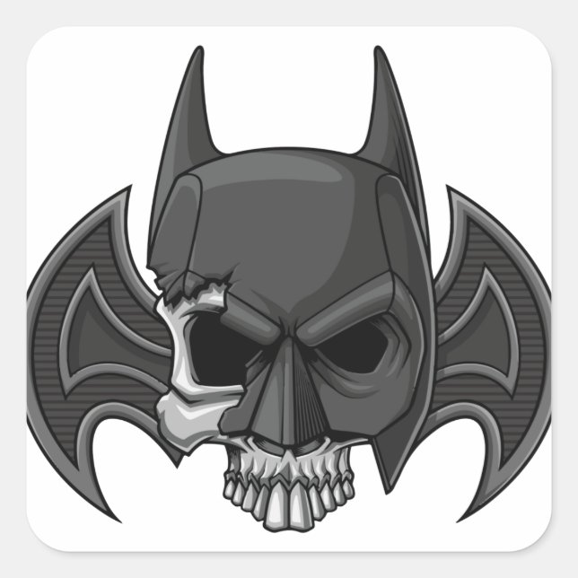 Pegatina Cuadrada Cute Happy Halloween Stikers (Anverso)