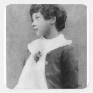 Pegatina Cuadrada Cyril Wilde, c.1890