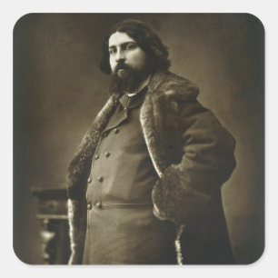 Pegatina Cuadrada Daniel Vierge (1851-1904), de 'Galerie Contempor