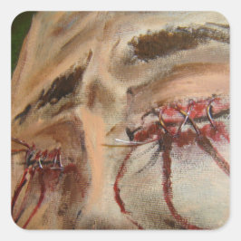 Pegatina Cuadrada Dante's Envious - Sewn Eyes