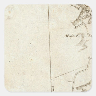 Pegatina Cuadrada De Annapolis a Bladensburg 62