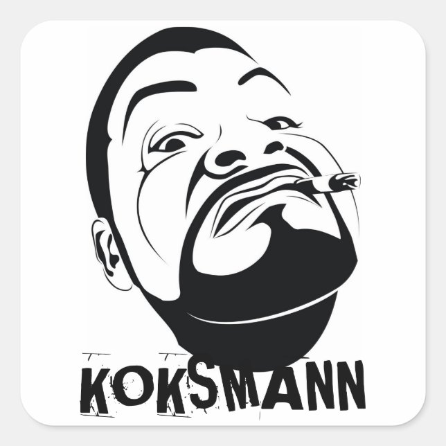 Pegatina Cuadrada De Koksmann para ti (Anverso)