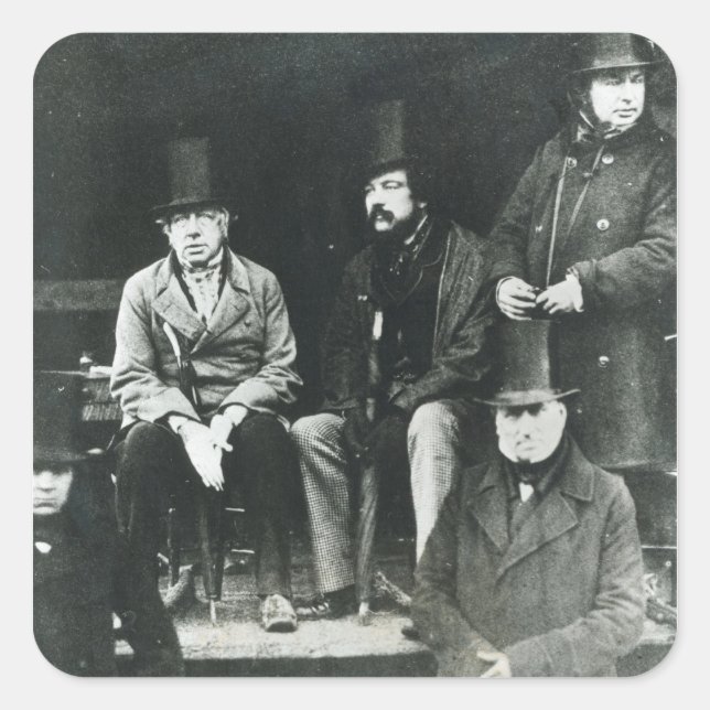 Pegatina Cuadrada De LtoR, Lord Paget (Anverso)