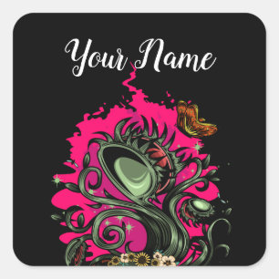 Pegatina Cuadrada De Venus