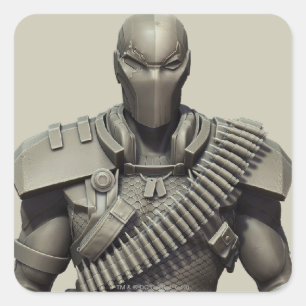Pegatina Cuadrada Deathstroke