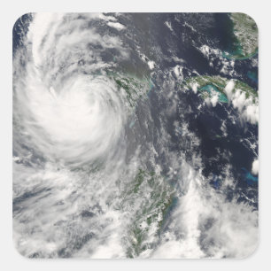 Pegatina Cuadrada Decano del huracán