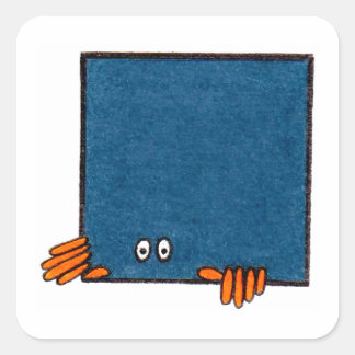 Pegatina Cuadrada Decoración de COMFORT ZONE (número 20)