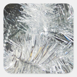 Pegatina Cuadrada Decoraciones navideñas