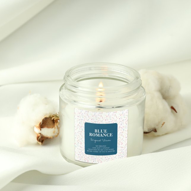 Pegatina Cuadrada Decorative Candle Label Square Sticker (Subido por el creador)