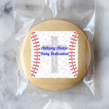 Dedicación personalizada de béisbol para bebé con