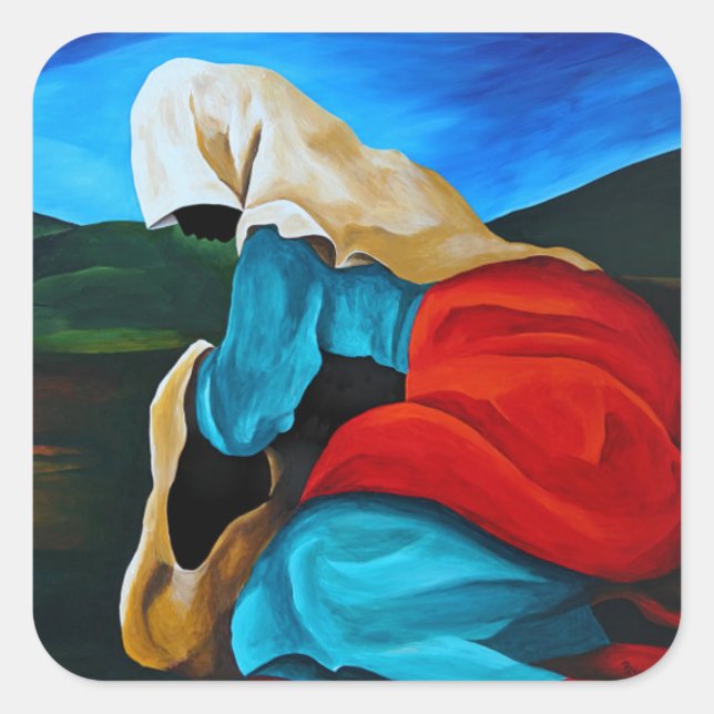 Pegatina Cuadrada Defilee la folle 2008 (Anverso)