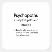 definición de psicópatas divertidas