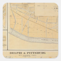 Delfos y Pittsburg con ciudades suburbanas