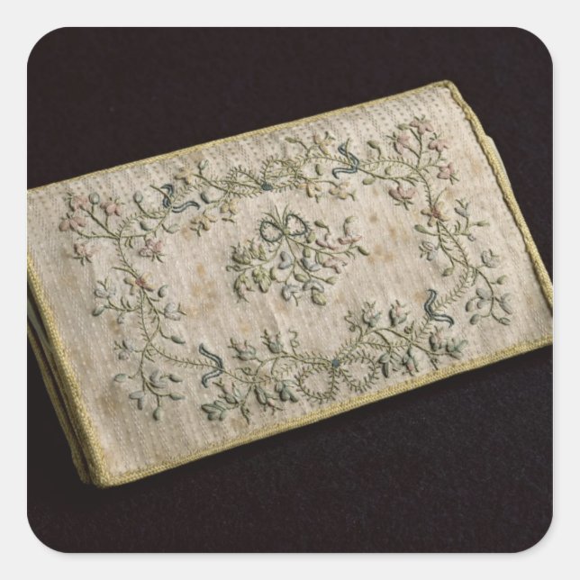 Pegatina Cuadrada Depósito (Anverso)