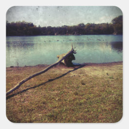 Pegatina Cuadrada Derivación