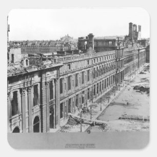 Pegatina Cuadrada Desastres de la guerra