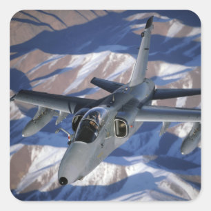 Pegatina Cuadrada Desconexiones italianas De un AMX