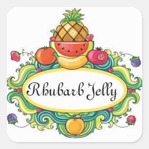 Pegatina Cuadrada Desde la cocina - SRF