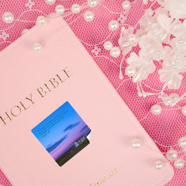 Pegatina Cuadrada Desert Faith Collection – Psalm 23:1-2 Sticker