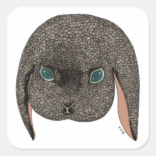 Pegatina Cuadrada Diamante 2012