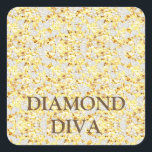 PEGATINA CUADRADA DIAMANTE DIVA<br><div class="desc">GRAN DISEÑO DE DIVA</div>