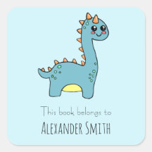 Dinosaurio azul para niños Este libro pertenece a