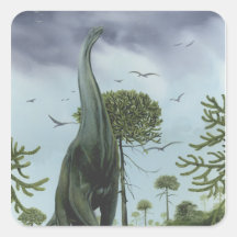 Dinosaurios antiguos, Sauroposeidon con pájaros vo