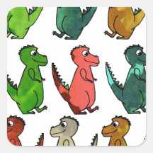 Dinosaurios Cute coloridos