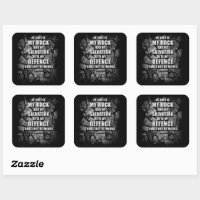 DIOS Mi Rock y Salvación - Fe Cristiana Verse