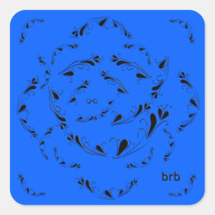 Pegatina Cuadrada ¡Dios mío!