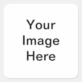 Pegatina Cuadrada diseñar su propio