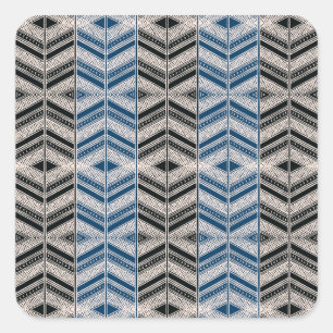 Pegatina Cuadrada Diseño africano #8 @ Stylnic