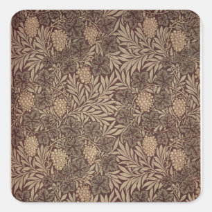 Pegatina Cuadrada Diseño de fondo de pantalla, 1873