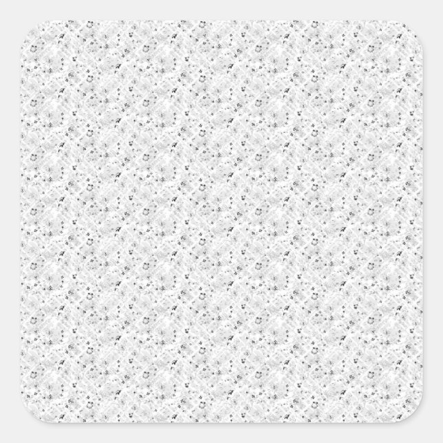 Pegatina Cuadrada diseño de punto nueve (Anverso)