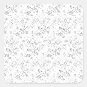 Pegatina Cuadrada diseño de puntos cuarenta y dos