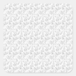 Pegatina Cuadrada diseño de puntos cuarenta y siete